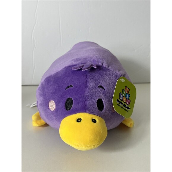 Bun Bun  baby Patti the platypus beanie Rare Item Purple NWT - Picture 1 of 11